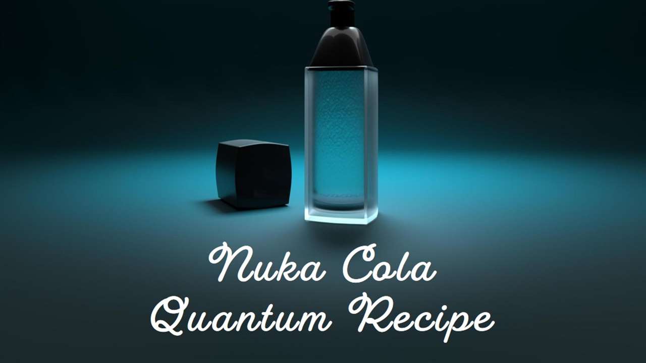 Nuka Cola Quantum Drink Recipe